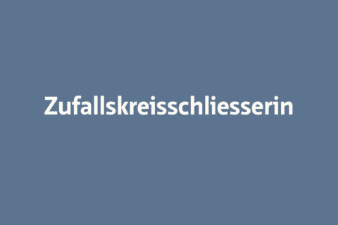 Ein seltsamer Zufall